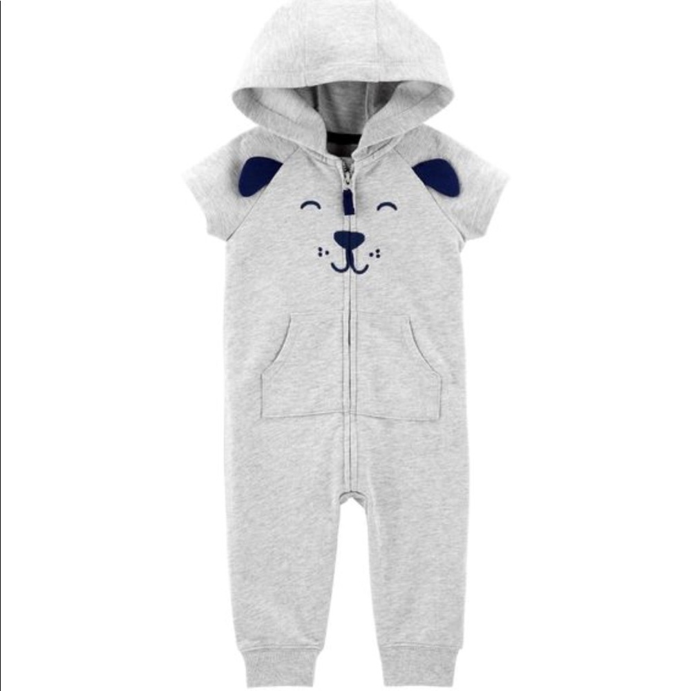 NEW footless onesie with hood